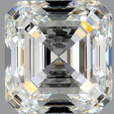 2.5 Carat Asscher - Natural Diamond - 2.7 - F - VVS1 - G - EX - EX - Diamonds By Rothschild