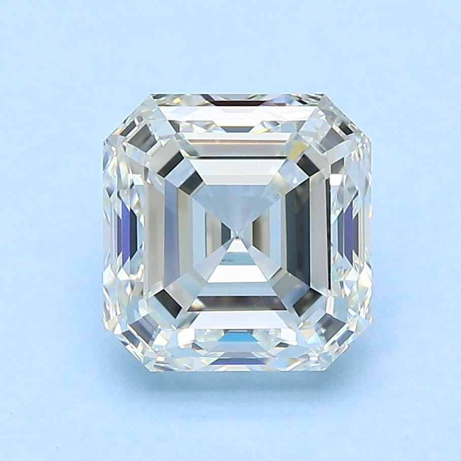 2.5 Carat Asscher - Natural Diamond - 2.7 - K - VVS2 - VG - EX - Diamonds By Rothschild