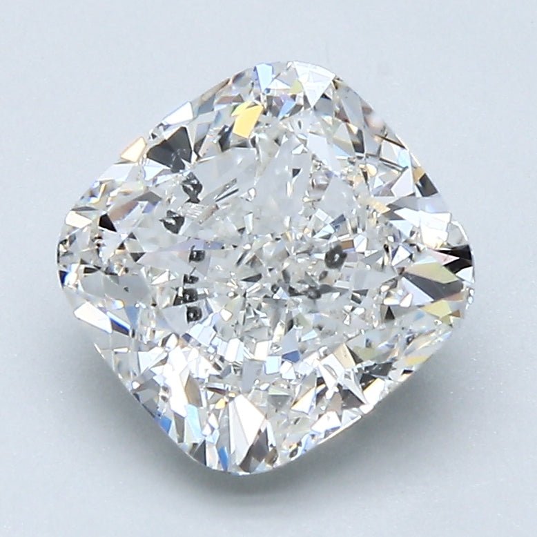 2.5 Carat Cushion - Natural Diamond - 2.4 - G - SI2 - VG - EX - EX - Diamonds By Rothschild