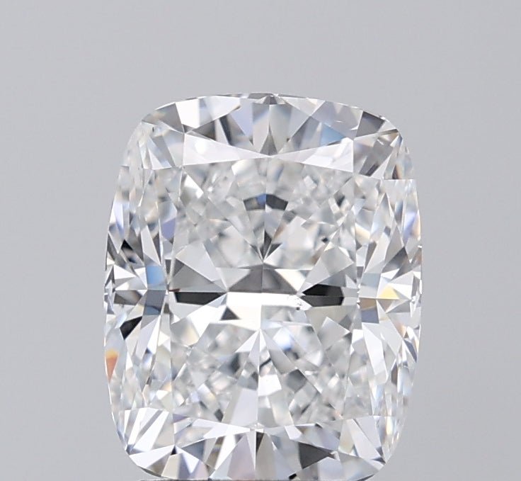 2.5 Carat Cushion - Natural Diamond - 2.5 - E - VS2 - VG - EX - EX - Diamonds By Rothschild