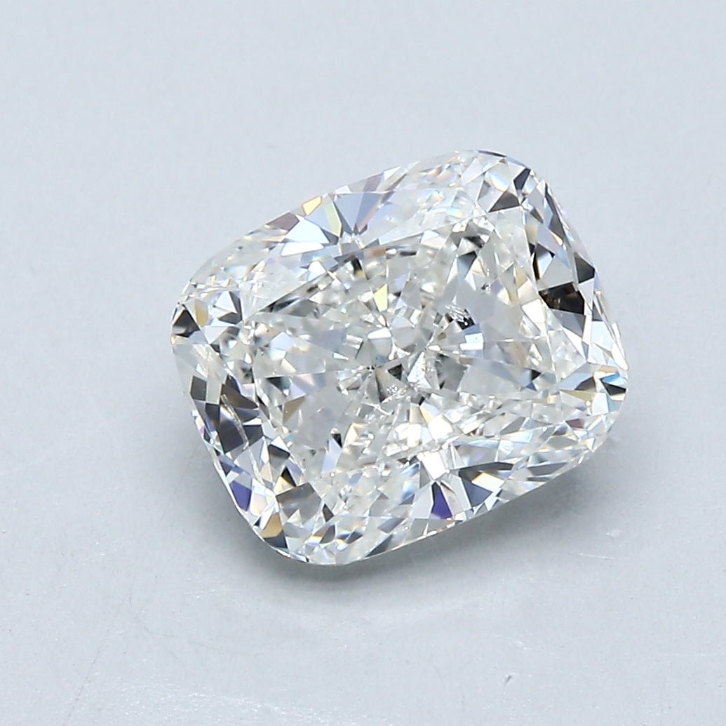 2.5 Carat Cushion - Natural Diamond - 2.5 - G - SI2 - EX - EX - Diamonds By Rothschild