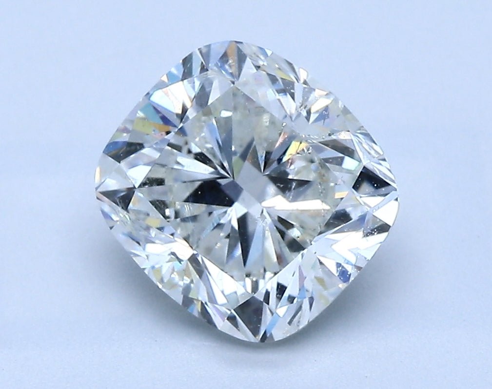 2.5 Carat Cushion - Natural Diamond - 2.5 - I - SI2 - EX - VG - Diamonds By Rothschild