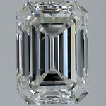 2.5 Carat Emerald Cut Natural Diamond - E VS1 - 2.5ct - VG Cut Grade - Diamonds By Rothschild