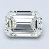 2.5 Carat Emerald Cut Natural Diamond - J VVS2 - 2.5ct - VG Cut Grade - Diamonds By Rothschild