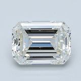 2.5 Carat Emerald - Natural Diamond - 2.44 - G - VS2 - EX - EX - Diamonds By Rothschild