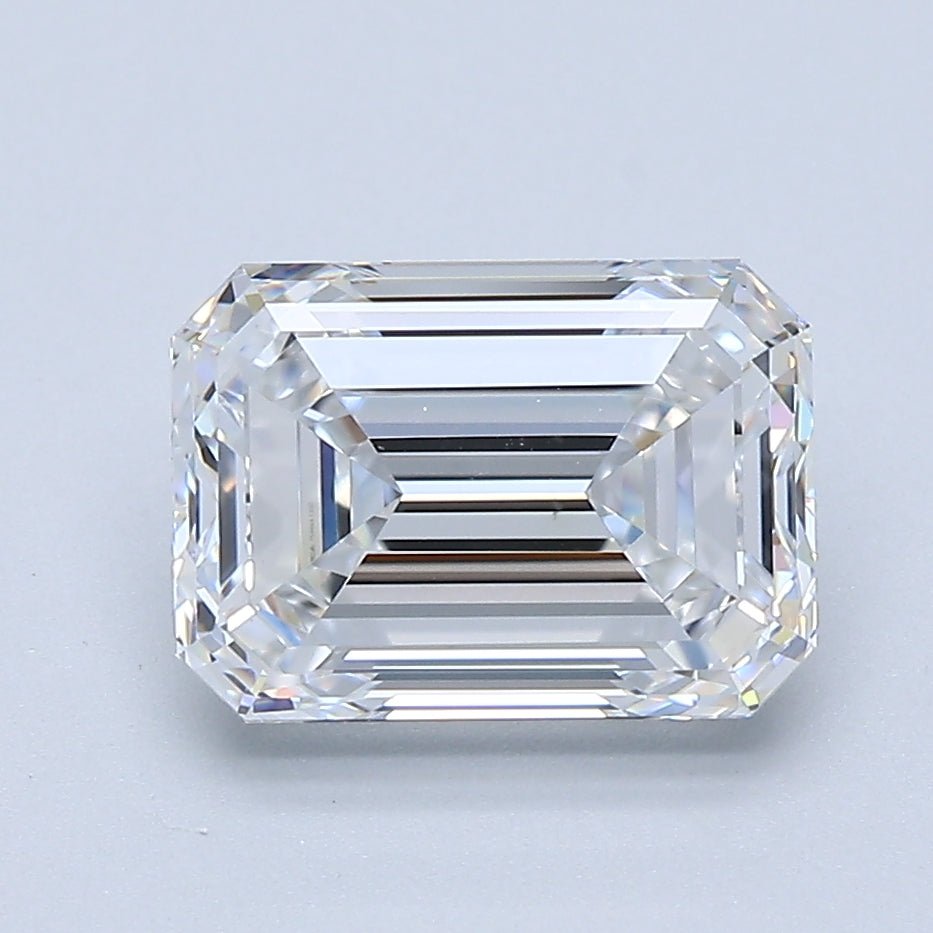 2.5 Carat Emerald - Natural Diamond - 2.5 - D - VS1 - EX - EX - EX - Diamonds By Rothschild