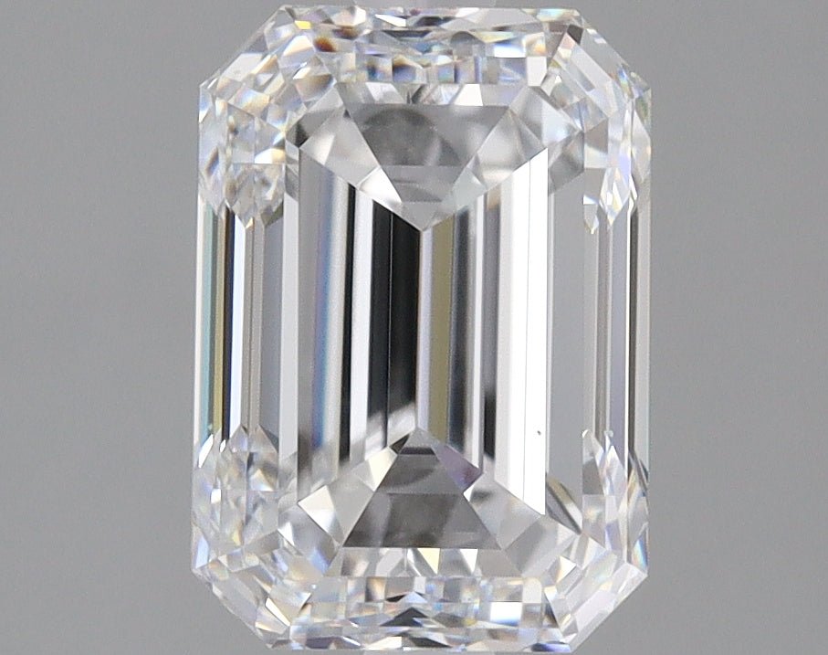 2.5 Carat Emerald - Natural Diamond - 2.5 - D - VS2 - VG - VG - VG - Diamonds By Rothschild