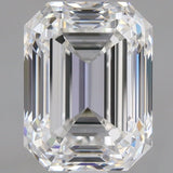 2.5 Carat Emerald - Natural Diamond - 2.5 - F - VS2 - VG - VG - Diamonds By Rothschild