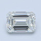 2.5 Carat Emerald - Natural Diamond - 2.5 - G - VS1 - EX - EX - Diamonds By Rothschild