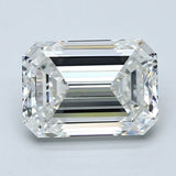 2.5 Carat Emerald - Natural Diamond - 2.5 - G - VS2 - VG - EX - EX - Diamonds By Rothschild