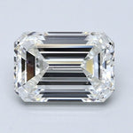 2.5 Carat Emerald - Natural Diamond - 2.5 - G - VS2 - VG - EX - EX - Diamonds By Rothschild