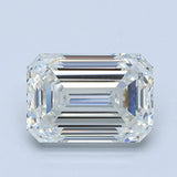 2.5 Carat Emerald - Natural Diamond - 2.5 - H - VS1 - EX - EX - Diamonds By Rothschild
