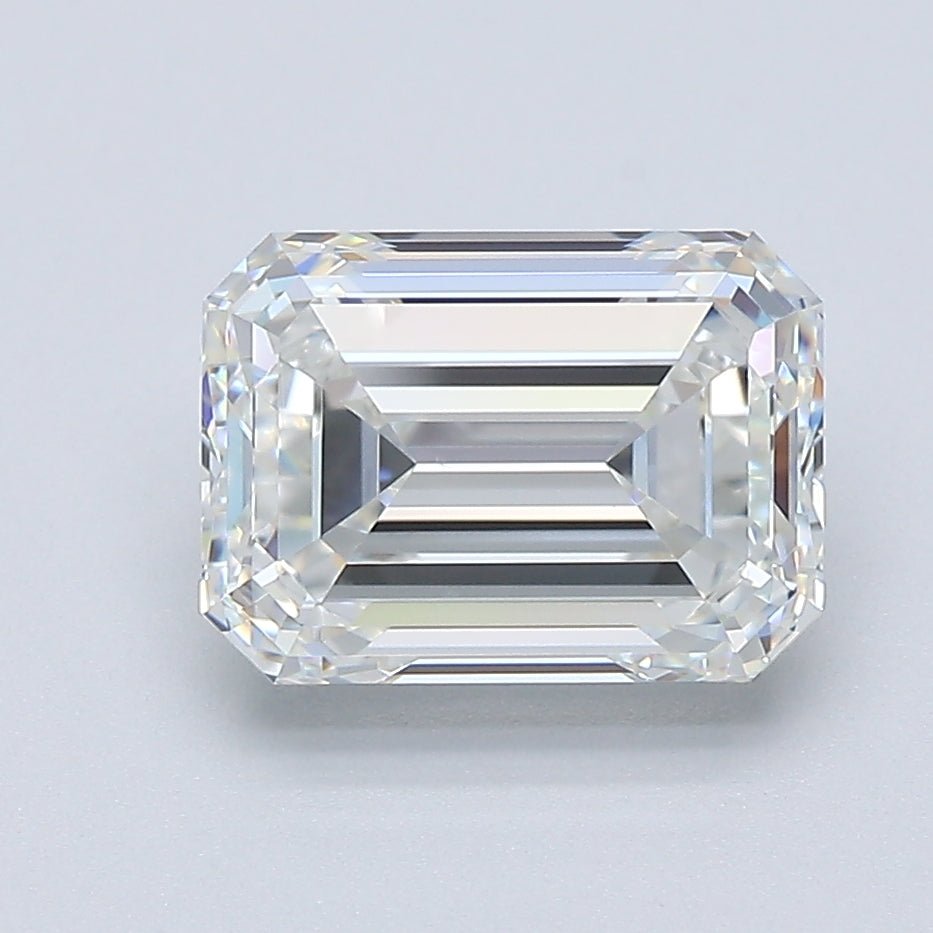 2.5 Carat Emerald - Natural Diamond - 2.5 - H - VS2 - VG - EX - EX - Diamonds By Rothschild