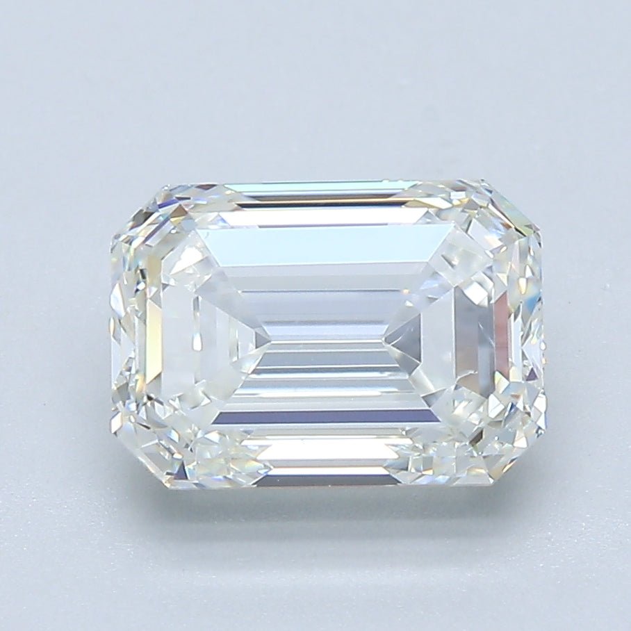 2.5 Carat Emerald - Natural Diamond - 2.5 - I - SI1 - VG - EX - EX - Diamonds By Rothschild