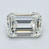 2.5 Carat EMERALD - Natural Diamond - 2.5 - I - VS1 - VG - EX - EX - Diamonds By Rothschild