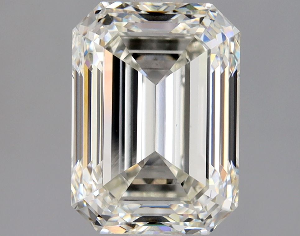 2.5 Carat Emerald - Natural Diamond - 2.5 - I - VS1 - VG - EX - VG - Diamonds By Rothschild