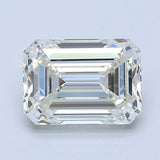 2.5 Carat Emerald - Natural Diamond - 2.5 - J - VS2 - EX - EX - Diamonds By Rothschild