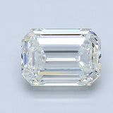 2.5 Carat Emerald - Natural Diamond - 2.5 - J - VS2 - EX - VG - Diamonds By Rothschild