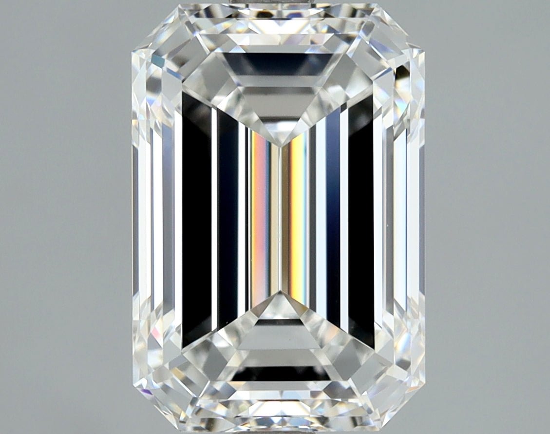 2.5 Carat Emerald - Natural Diamond - 2.51 - E - VVS2 - VG - EX - EX - Diamonds By Rothschild