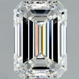 2.5 Carat Emerald - Natural Diamond - 2.51 - E - VVS2 - VG - EX - EX - Diamonds By Rothschild