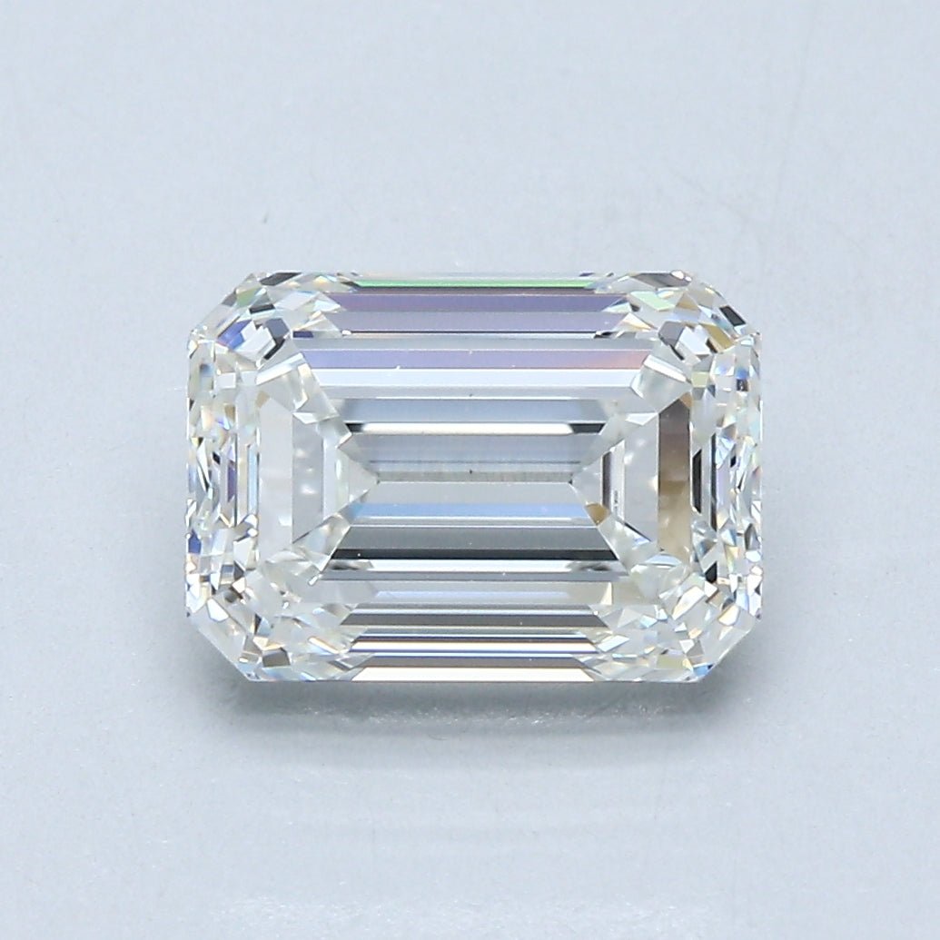 2.5 Carat Emerald - Natural Diamond - 2.51 - H - VS1 - EX - EX - Diamonds By Rothschild