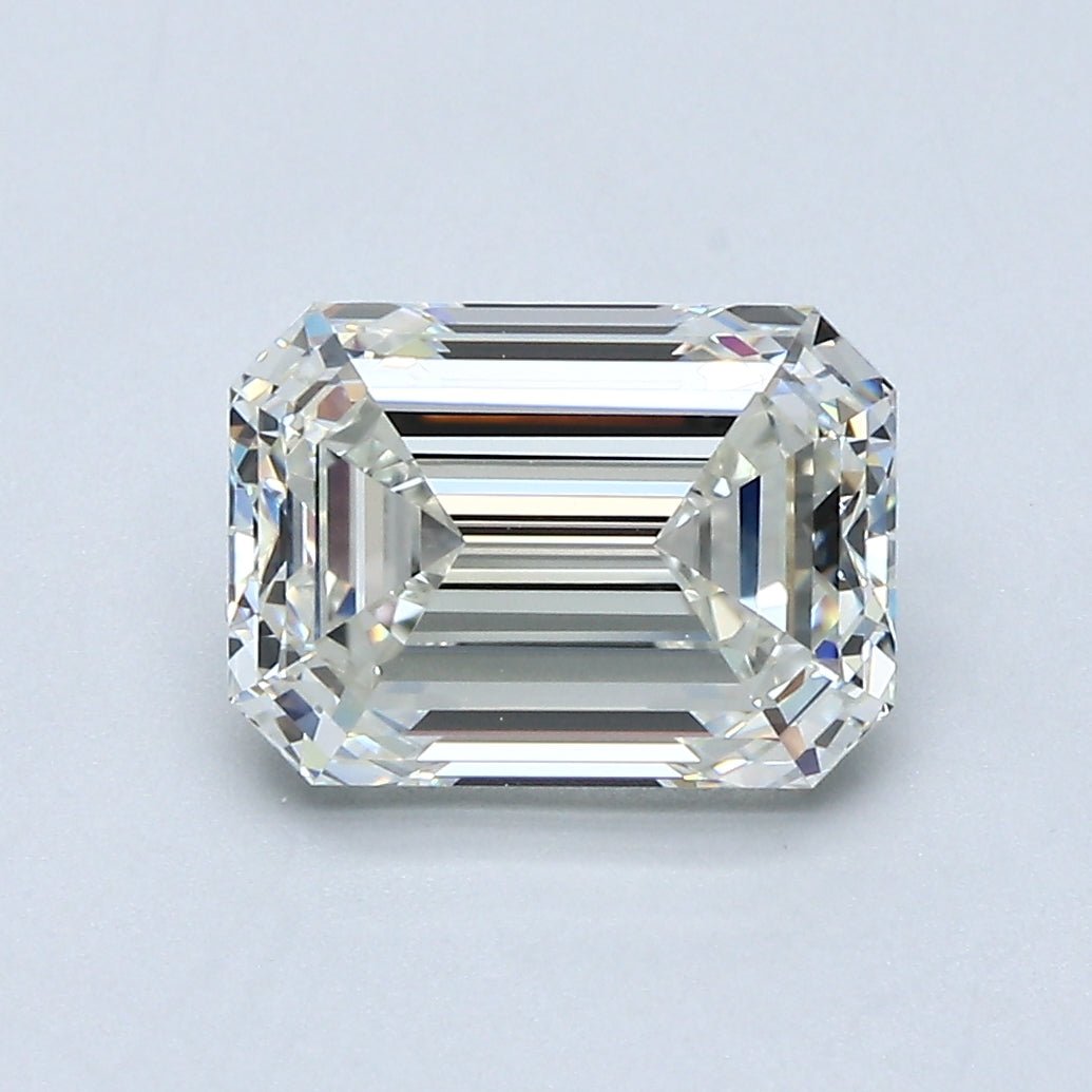 2.5 Carat Emerald - Natural Diamond - 2.51 - J - VS1 - EX - EX - EX - Diamonds By Rothschild