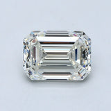 2.5 Carat Emerald - Natural Diamond - 2.51 - J - VS1 - EX - EX - EX - Diamonds By Rothschild