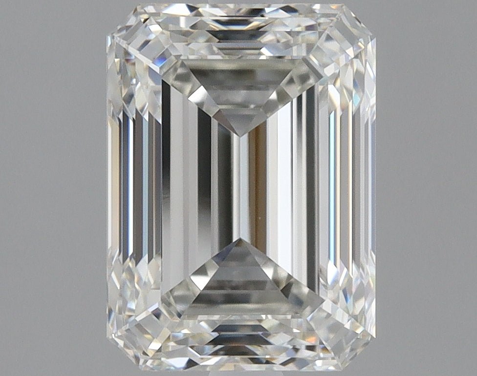 2.5 Carat Emerald - Natural Diamond - 2.52 - I - VVS2 - VG - EX - EX - Diamonds By Rothschild