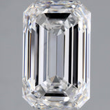 2.5 Carat Emerald - Natural Diamond - 2.6 - D - VVS1 - VG - EX - EX - Diamonds By Rothschild
