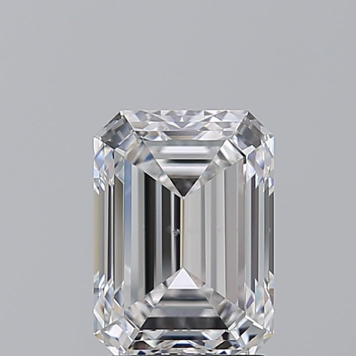 2.5 Carat Emerald - Natural Diamond - 2.7 - D - SI1 - VG - EX - EX - Diamonds By Rothschild