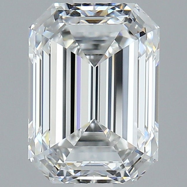 2.5 Carat Emerald - Natural Diamond - 2.7 - E - VVS1 - VG - EX - EX - Diamonds By Rothschild