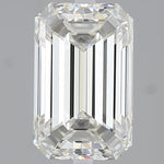 2.5 Carat Emerald - Natural Diamond - 2.7 - H - VS1 - VG - EX - EX - Diamonds By Rothschild