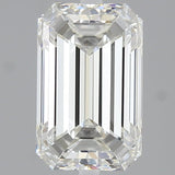 2.5 Carat Emerald - Natural Diamond - 2.7 - H - VS1 - VG - EX - EX - Diamonds By Rothschild