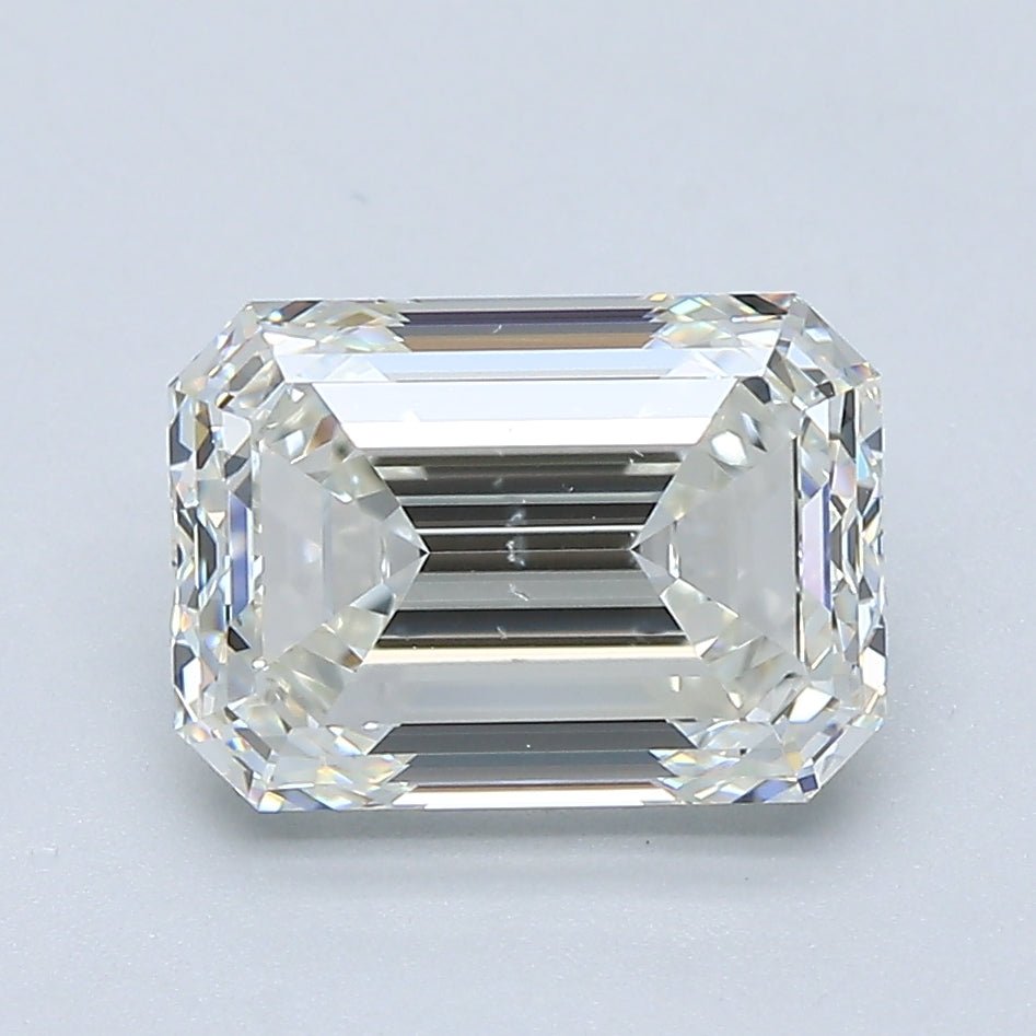 2.5 Carat Emerald - Natural Diamond - 2.7 - I - VS2 - EX - VG - Diamonds By Rothschild