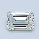 2.5 Carat Emerald - Natural Diamond - 2.71 - H - VS1 - EX - EX - EX - Diamonds By Rothschild