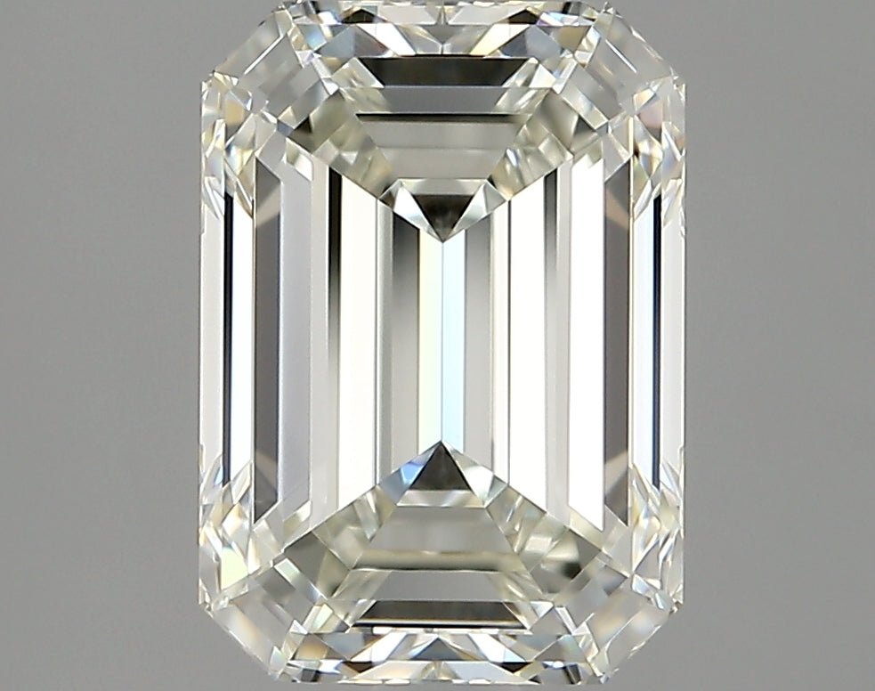 2.5 Carat Emerald - Natural Diamond - 2.72 - J - IF - VG - EX - EX - Diamonds By Rothschild