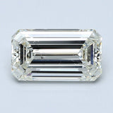 2.5 Carat Emerald - Natural Diamond - 2.72 - K - SI2 - VG - EX - VG - Diamonds By Rothschild