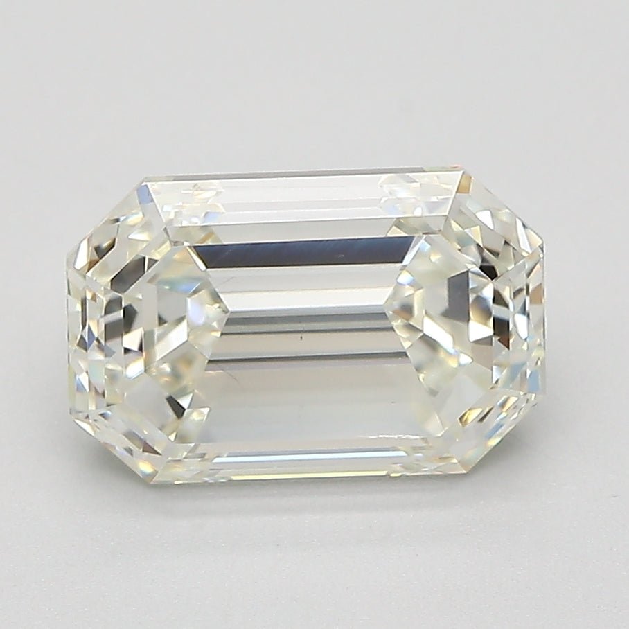 2.5 Carat Emerald - Natural Diamond - 2.74 - K - SI1 - VG - VG - Diamonds By Rothschild