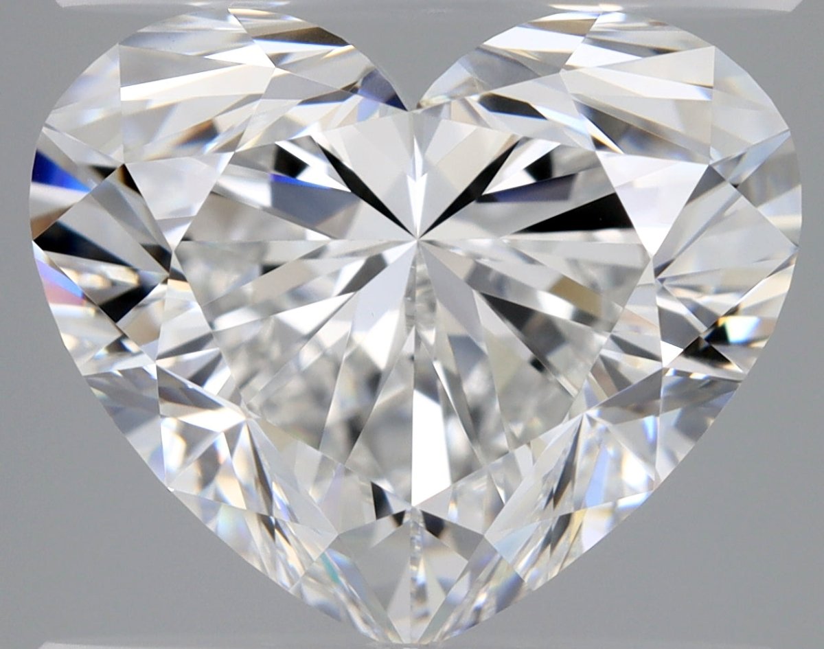 2.5 Carat Heart - Natural Diamond - 2.61 - D - VVS2 - VG - EX - EX - Diamonds By Rothschild