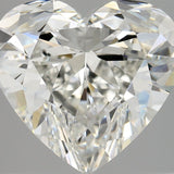 2.5 Carat Heart - Natural Diamond - 2.71 - I - VS2 - EX - EX - Diamonds By Rothschild