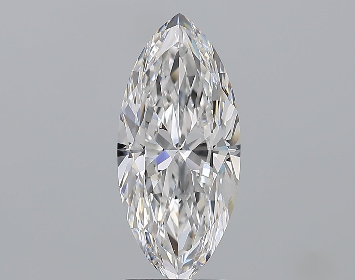 2.5 Carat Marquise - Natural Diamond - 2.5 - D - VS1 - VG - EX - EX - Diamonds By Rothschild