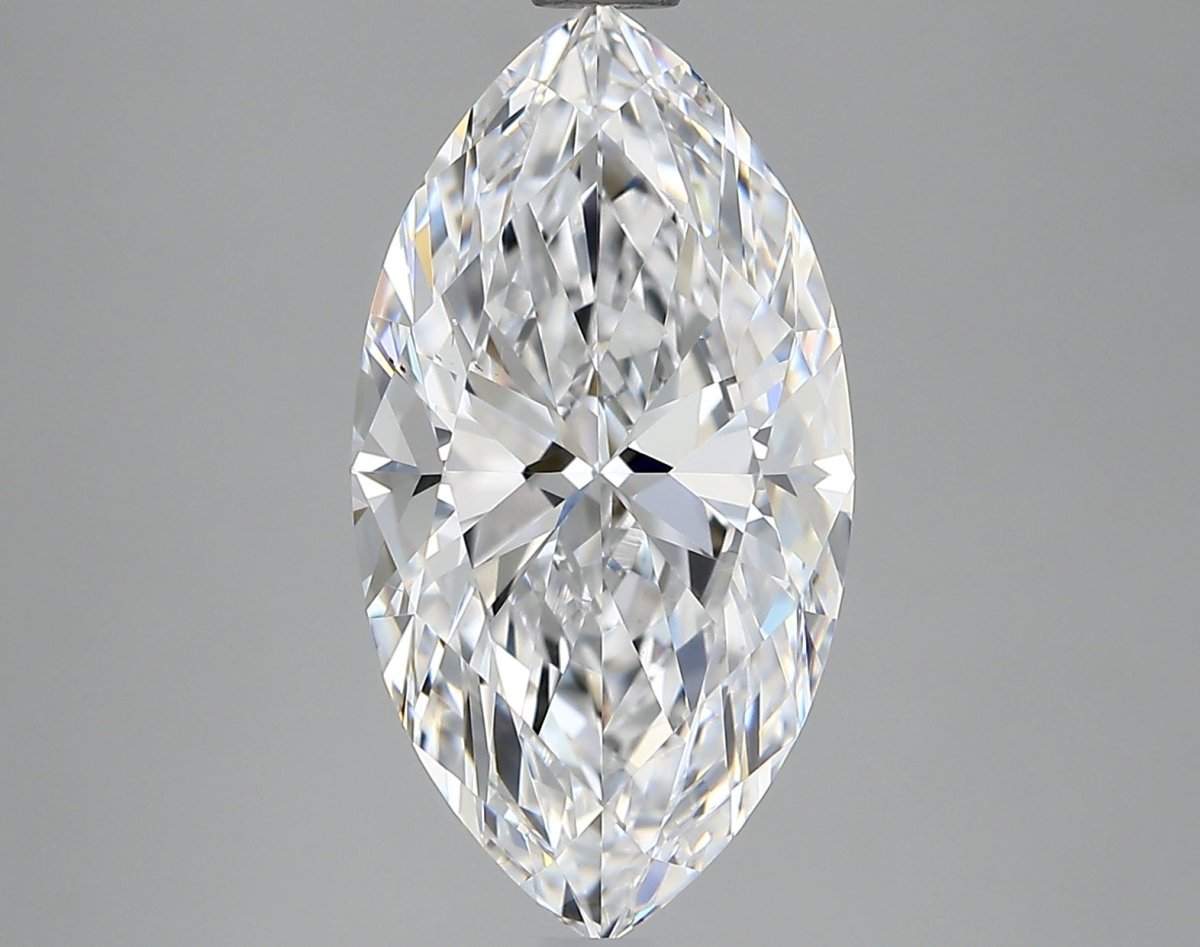 2.5 Carat Marquise - Natural Diamond - 2.5 - D - VS2 - VG - EX - VG - Diamonds By Rothschild