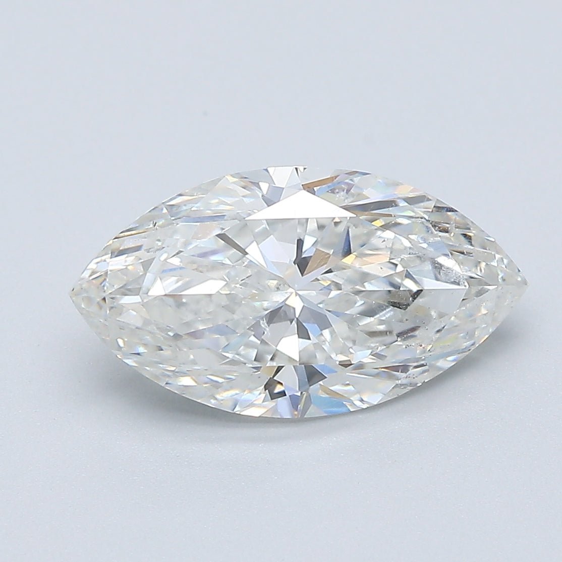 2.5 Carat Marquise - Natural Diamond - 2.5 - H - SI2 - EX - VG - Diamonds By Rothschild