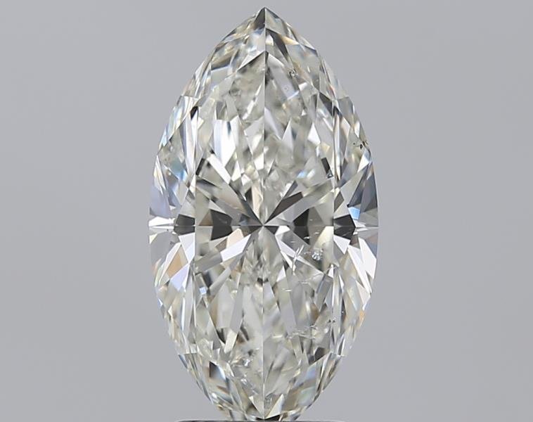 2.5 Carat Marquise - Natural Diamond - 2.5 - J - SI2 - VG - EX - EX - Diamonds By Rothschild