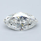 2.5 Carat Marquise - Natural Diamond - 2.51 - G - SI2 - EX - EX - EX - Diamonds By Rothschild