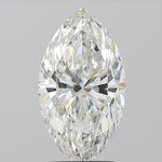 2.5 Carat Marquise - Natural Diamond - 2.51 - G - SI2 - VG - EX - EX - Diamonds By Rothschild