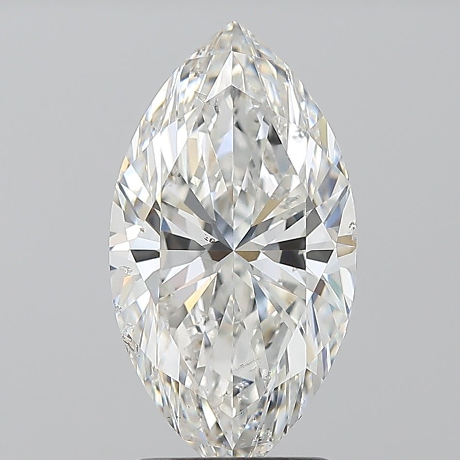 2.5 Carat Marquise - Natural Diamond - 2.51 - G - SI2 - VG - EX - EX - Diamonds By Rothschild