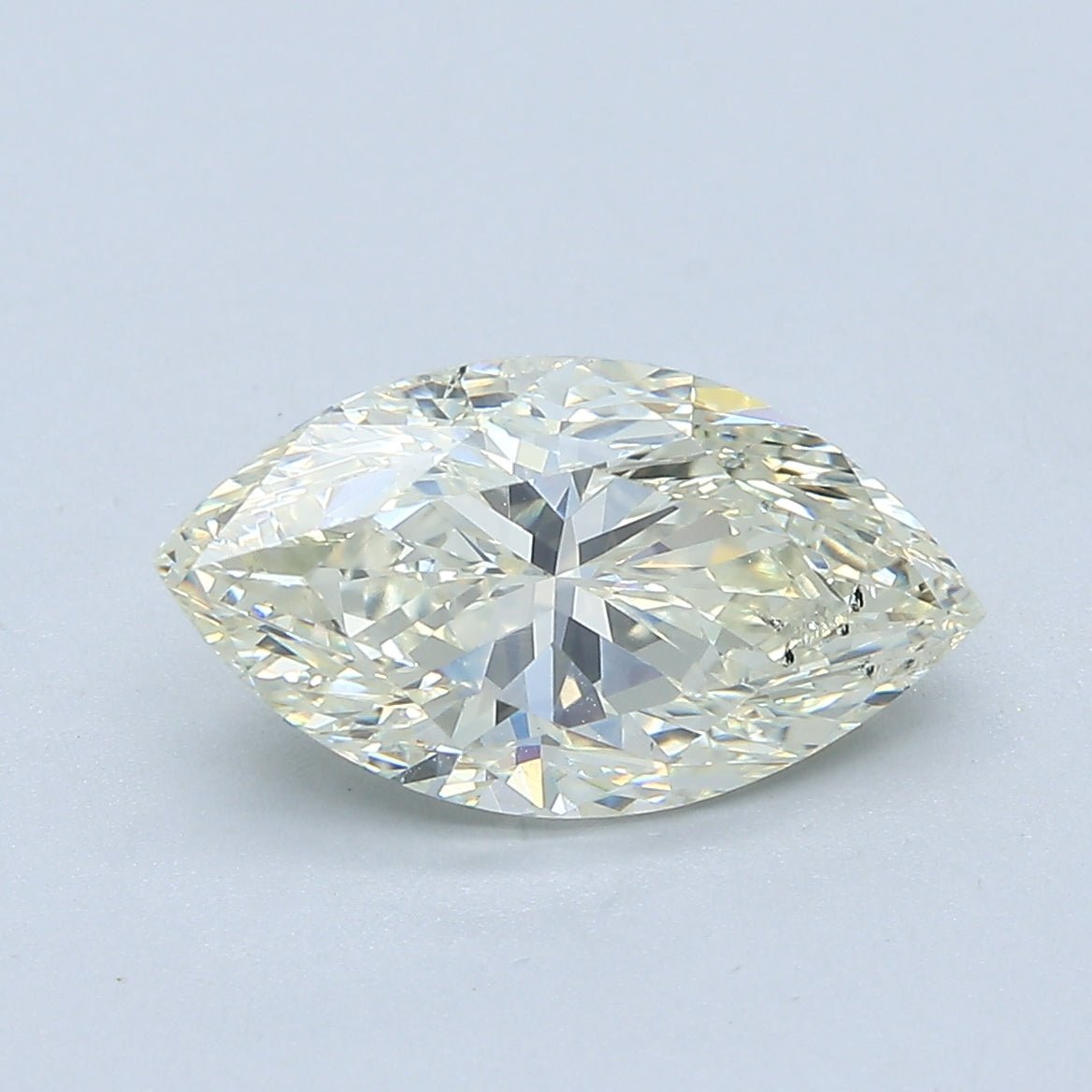 2.5 Carat Marquise - Natural Diamond - 2.57 - K - SI2 - VG - G - VG - Diamonds By Rothschild