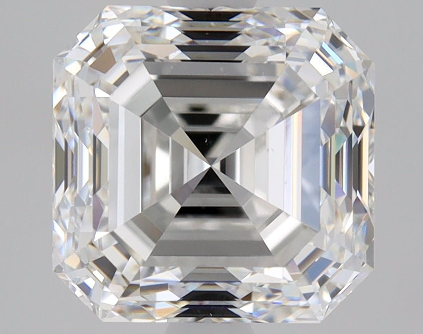 2.5 Carat Natural Diamond - ASSCHER - Diamonds By Rothschild