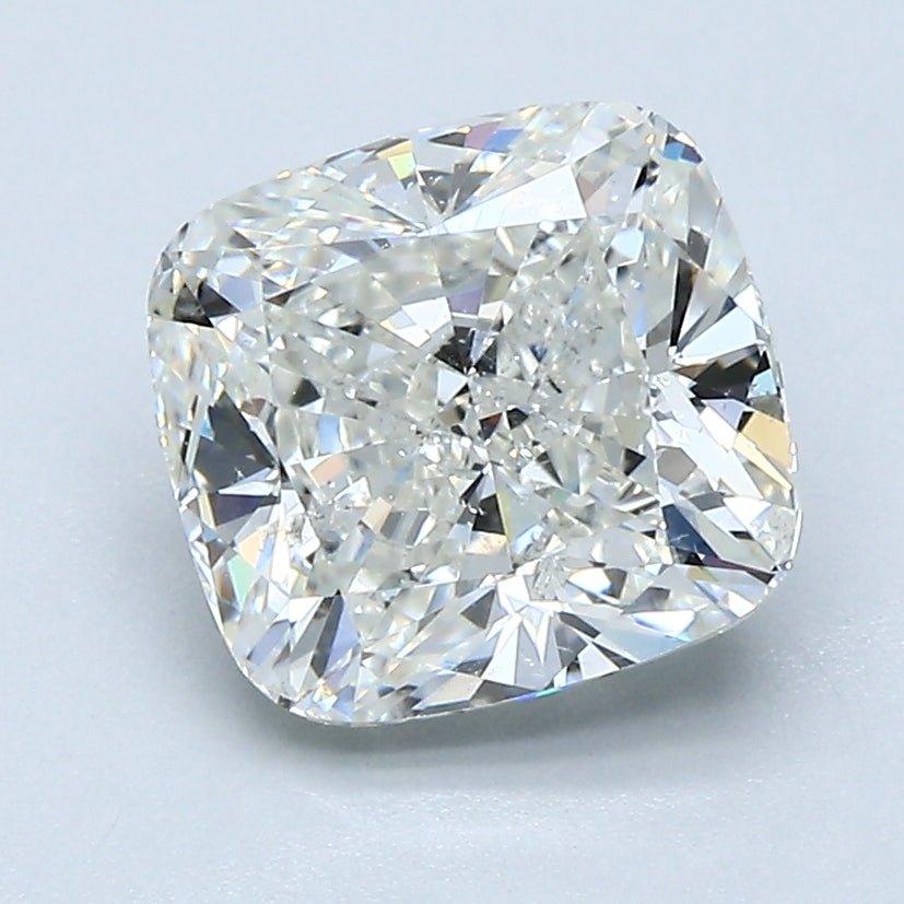 2.5 Carat Natural Diamond - CUSHION 2.49ct - Diamonds By Rothschild